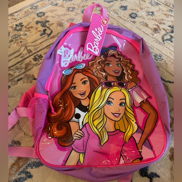 Barbie Other - Barbie Pink and Purple Kids Backpack